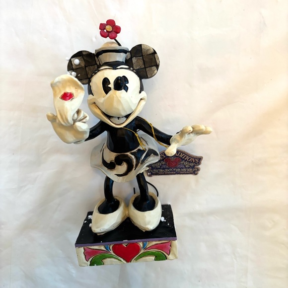 NWT Jim Shore Disney Traditions Minnie Mouse “Yoo Hoo” figurine #4043666 new box - Picture 7 of 14